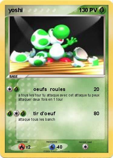 Pokemon yoshi 