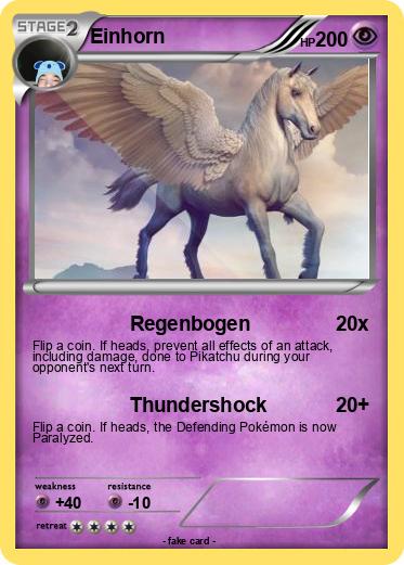 Pokemon Einhorn