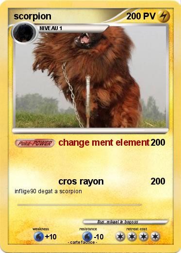 Pokemon scorpion
