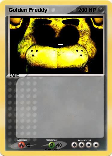 Pokemon Golden Freddy