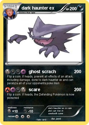 Pokemon dark haunter ex