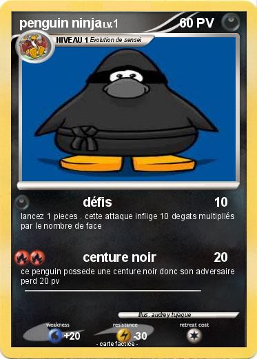 Pokemon penguin ninja
