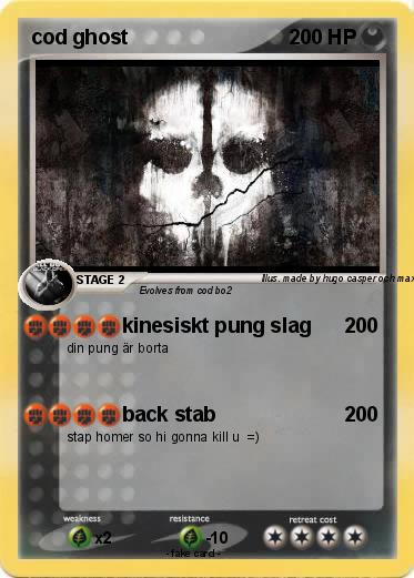 Pokemon cod ghost