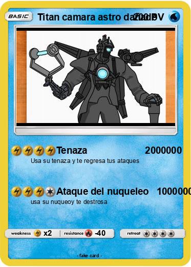 Pokemon Titan camara astro dañado