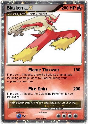 Pokemon Blazken