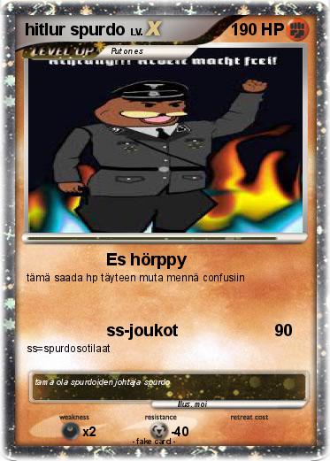 Pokemon hitlur spurdo