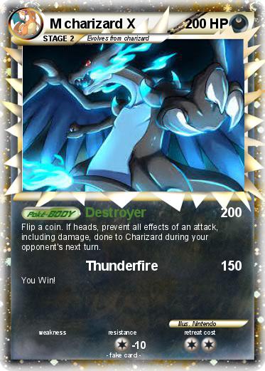 Pokemon M charizard X