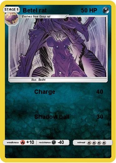 Pokemon Betel rat