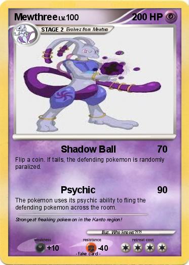 Pokemon Mewthree