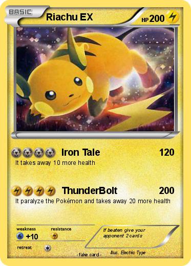 Pokemon Riachu EX