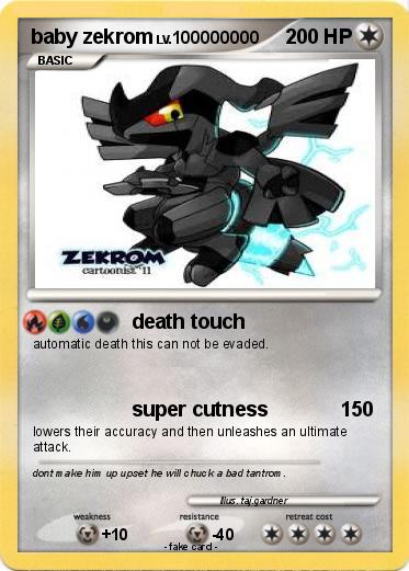 Pokemon baby zekrom