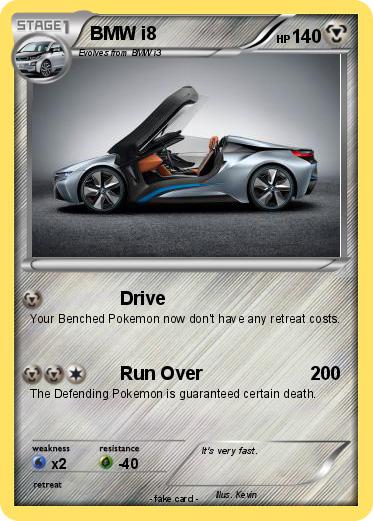 Pokemon BMW i8