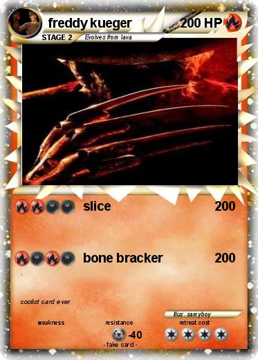 Pokemon freddy kueger