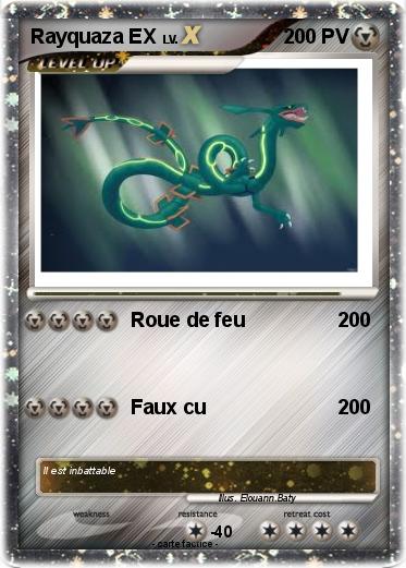 Pokemon Rayquaza EX