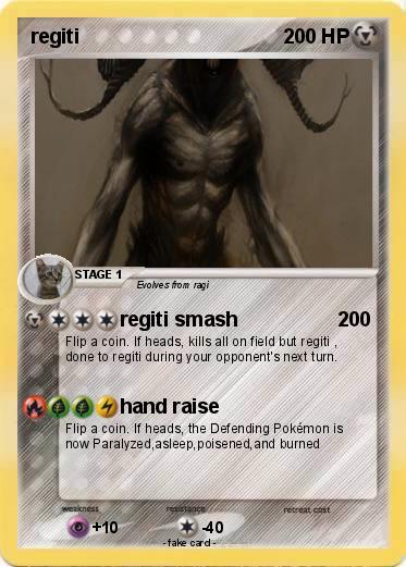 Pokemon regiti