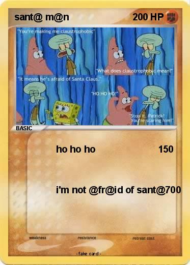 Pokemon sant@ m@n