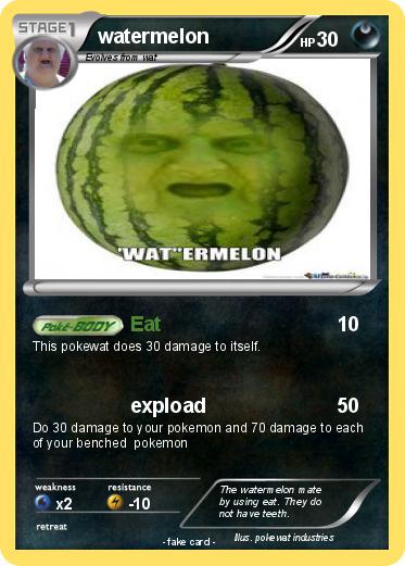 Pokemon watermelon