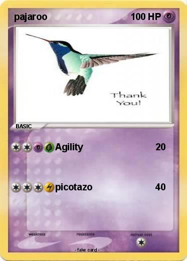 Pokemon pajaroo