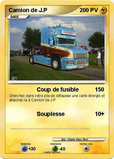 Pokemon Camion de J.P