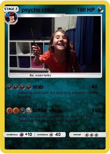Pokemon psycho child