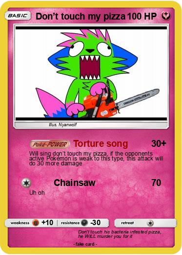 Pokemon Don’t touch my pizza