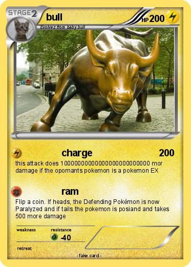 Pokemon bull