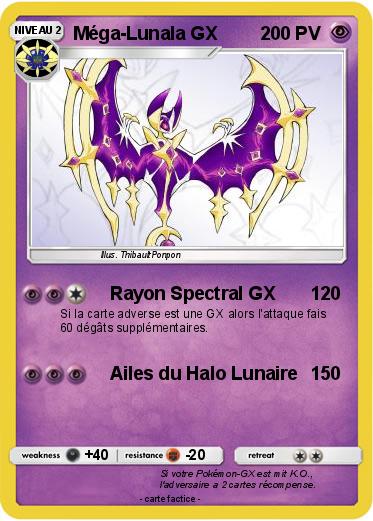 Pokemon Méga-Lunala GX