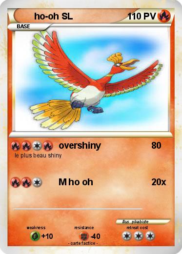 Pokemon ho-oh SL