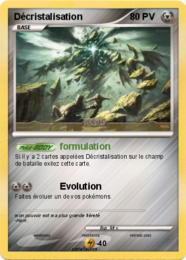 Pokemon Décristalisation