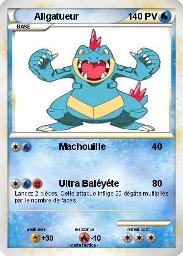 Pokemon Aligatueur