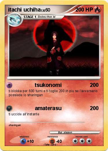 Pokemon itachi uchiha