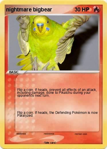 Pokemon nightmare bigbear