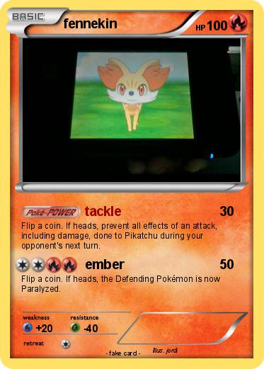 Pokemon fennekin