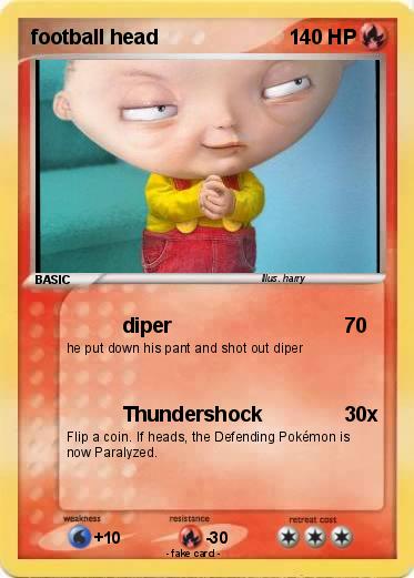 Pokemon football head