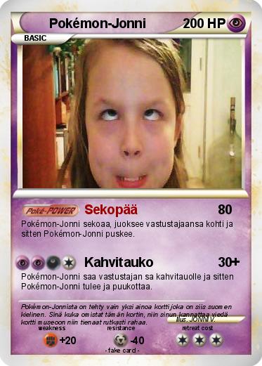 Pokemon Pokémon-Jonni