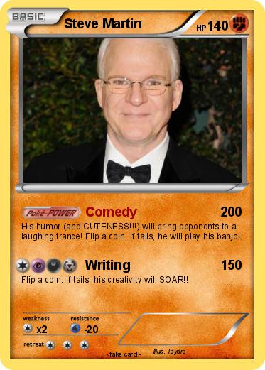 Pokemon Steve Martin