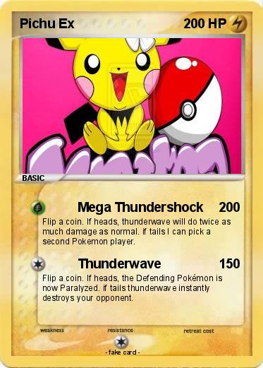 Pokemon Pichu Ex