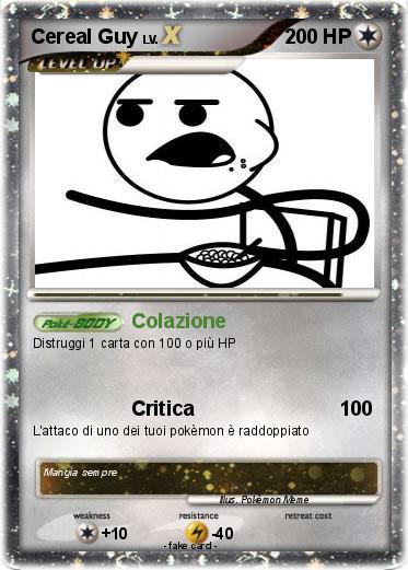 Pokemon Cereal Guy