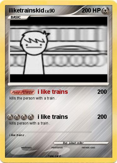 Pokemon iliketrainskid