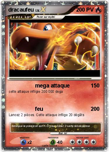 Pokemon dracaufeu