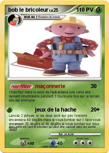 Pokemon bob le bricoleur
