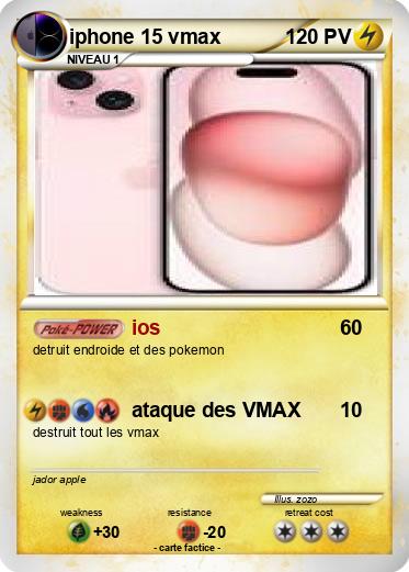 Pokemon iphone 15 vmax