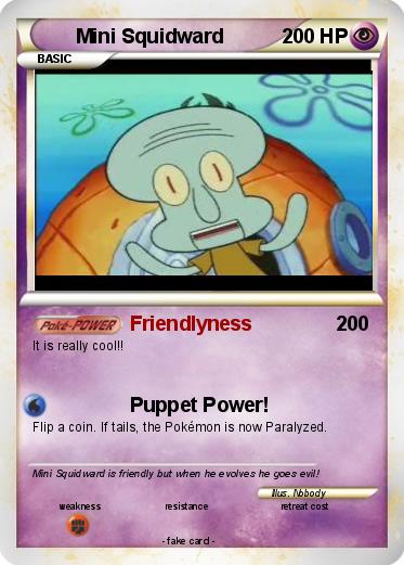 Pokemon Mini Squidward