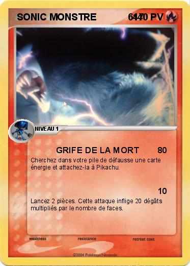 Pokemon  SONIC MONSTRE            647