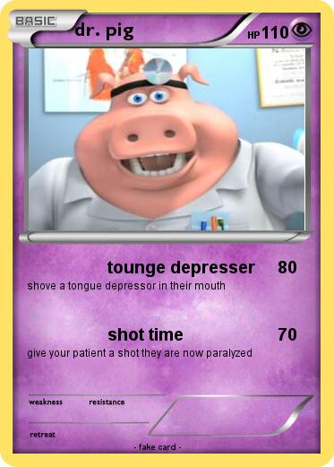 Pokemon dr. pig