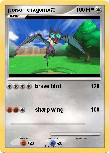 Pokemon poison dragon
