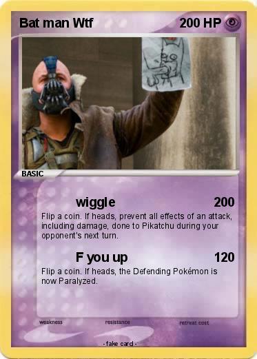 Pokemon Bat man Wtf