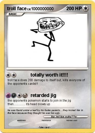 Pokemon troll face