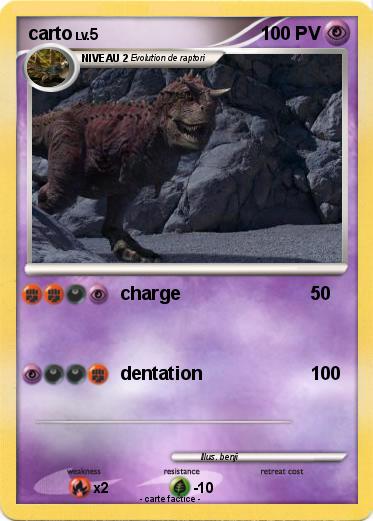 Pokemon carto