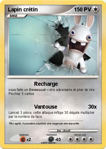 Pokemon Lapin crétin